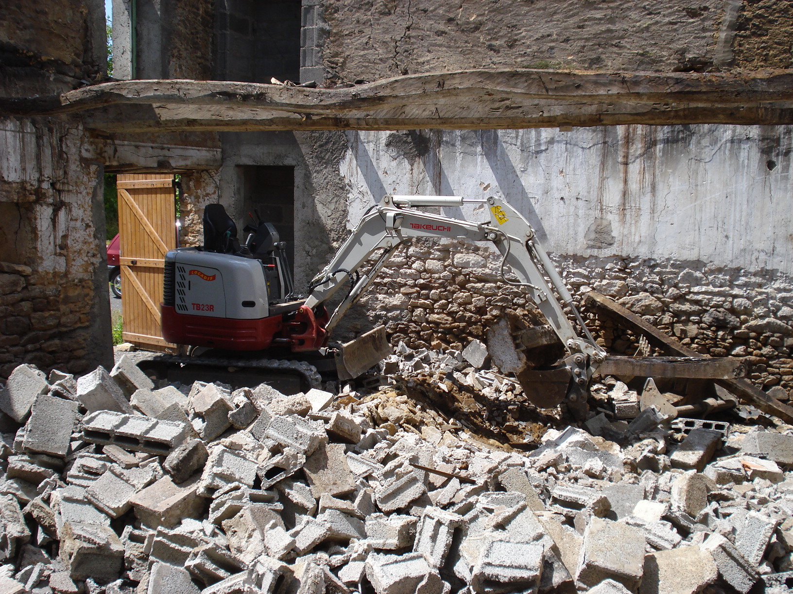 Démolition à Martigues