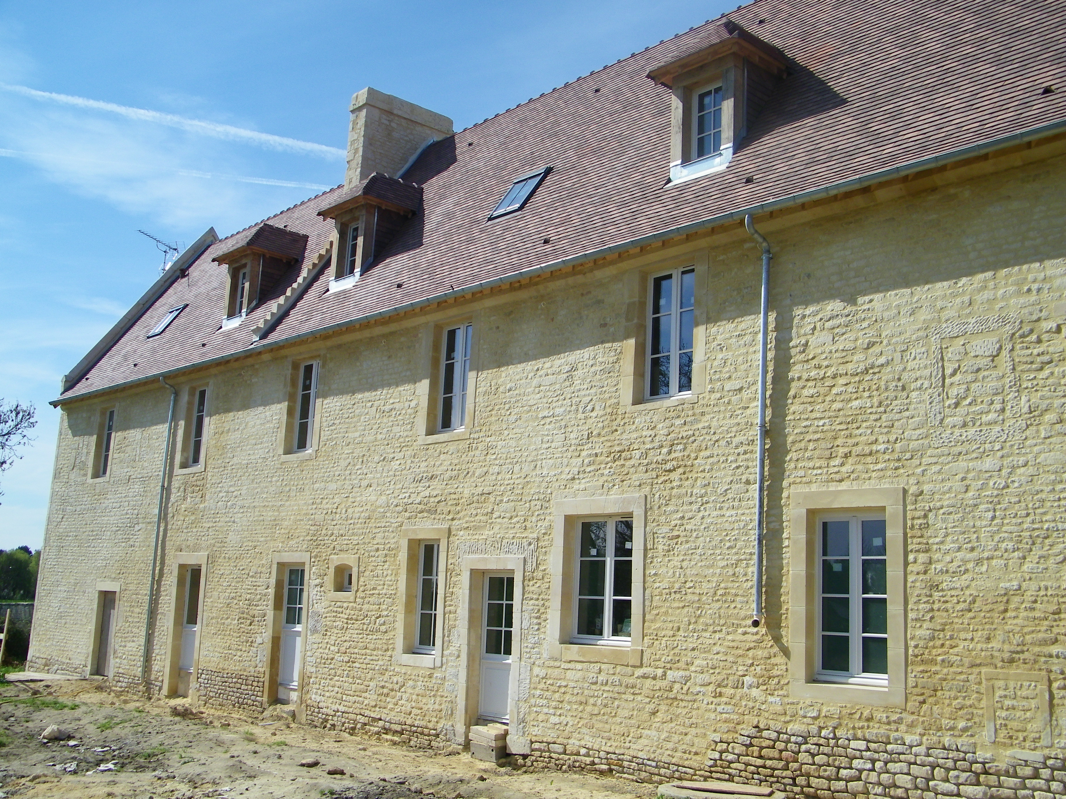 Réhabillitation de maison ancienne Beaurecueil