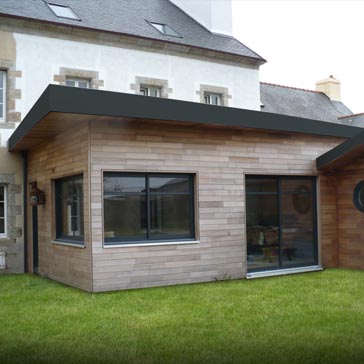 Extension de maison à Aureille